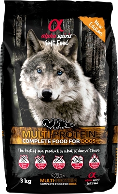 Multi komplet hundefoder 3kg - Alpha Spirit